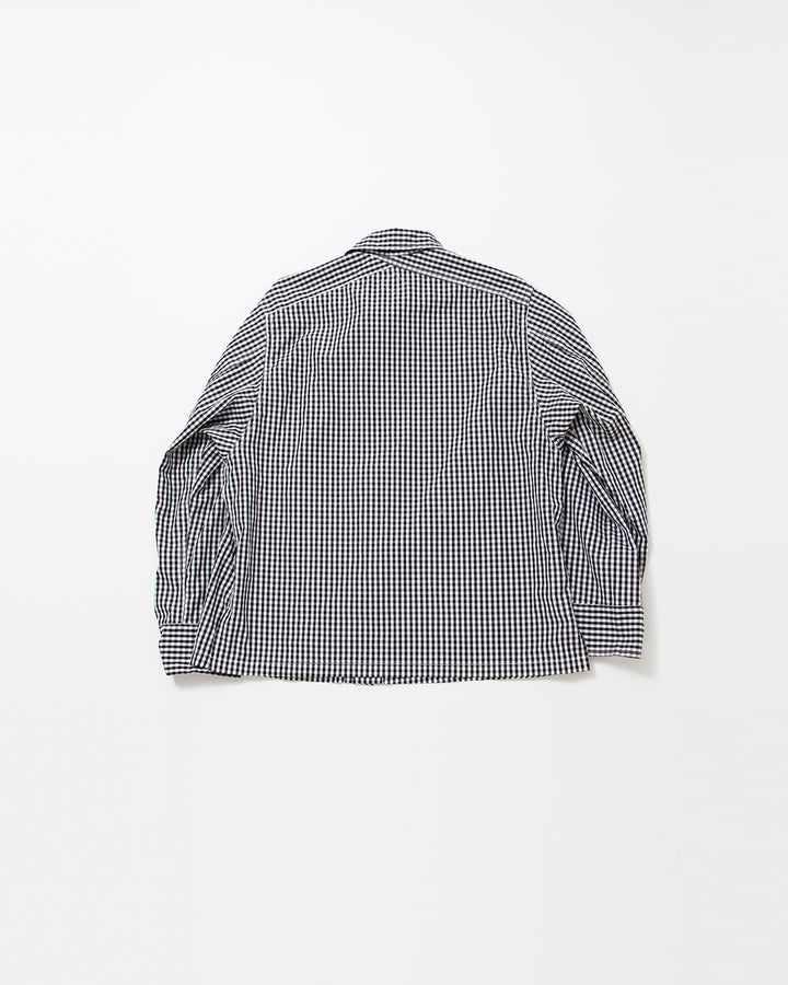 CS013・UTILITY FIELD SHIRT / Monotone Gingham Check