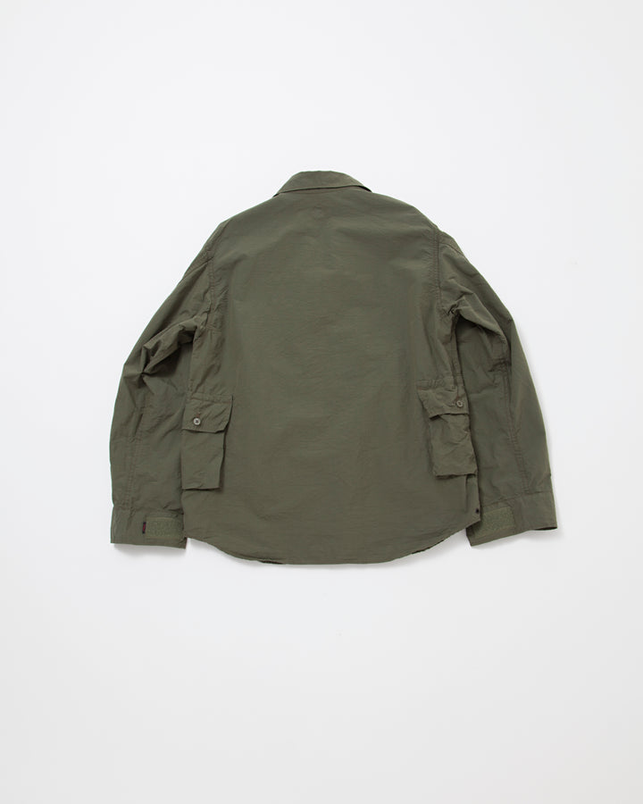 CSJ001・HUNTER HIKER JAC SHIRT / Leaf Green