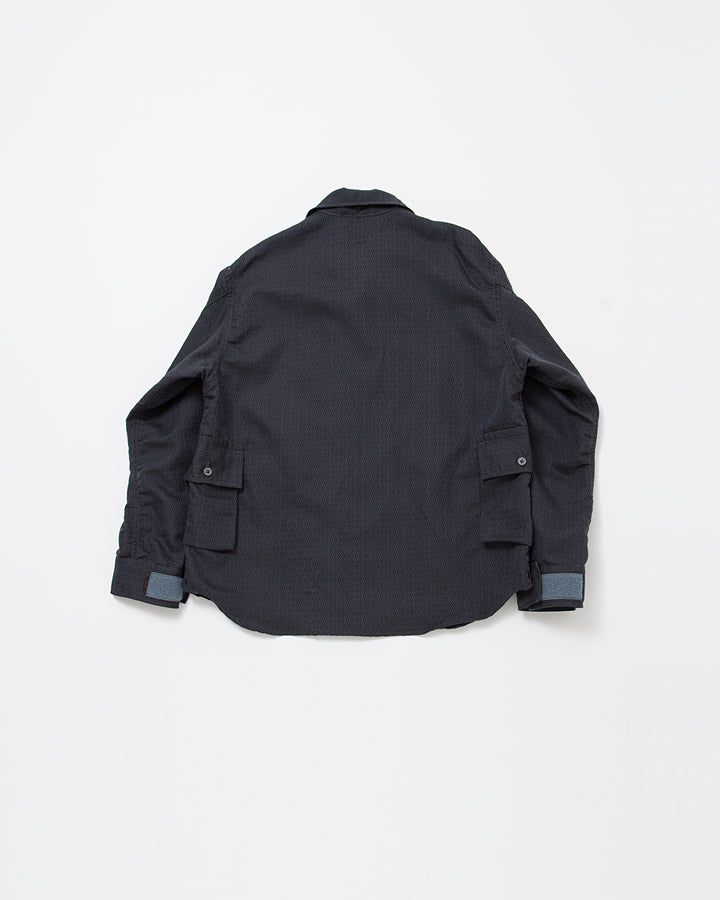 CSJ001・HUNTER HIKER JAC SHIRT / Black