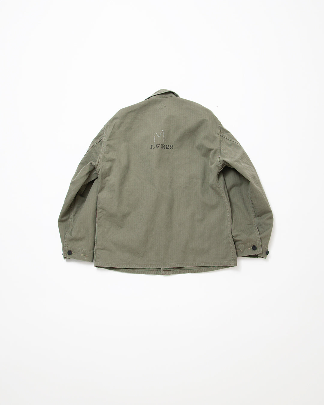 CSJ005 - N-3 JUMPER / Light OG w/ Bio-wash