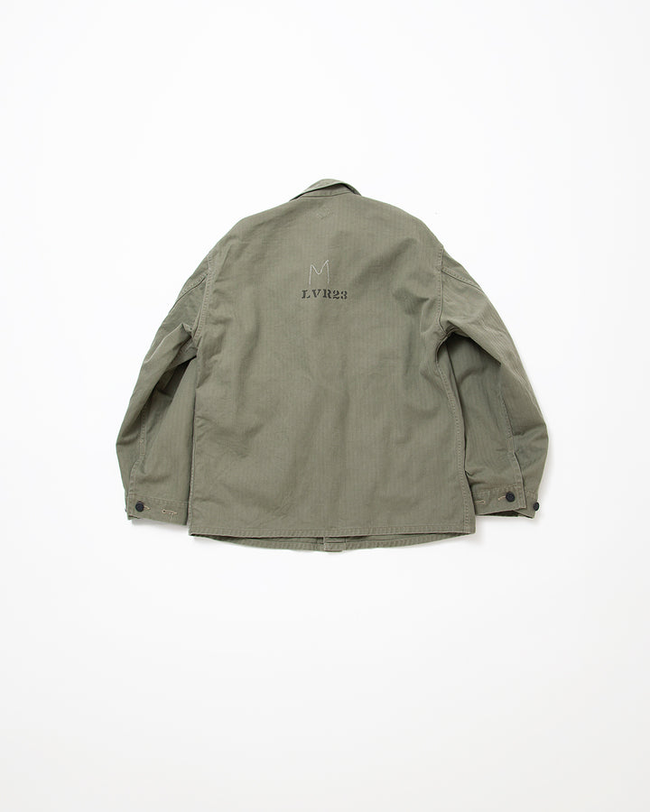 CSJ005 - N-3 JUMPER / Light OG w/ Bio-wash