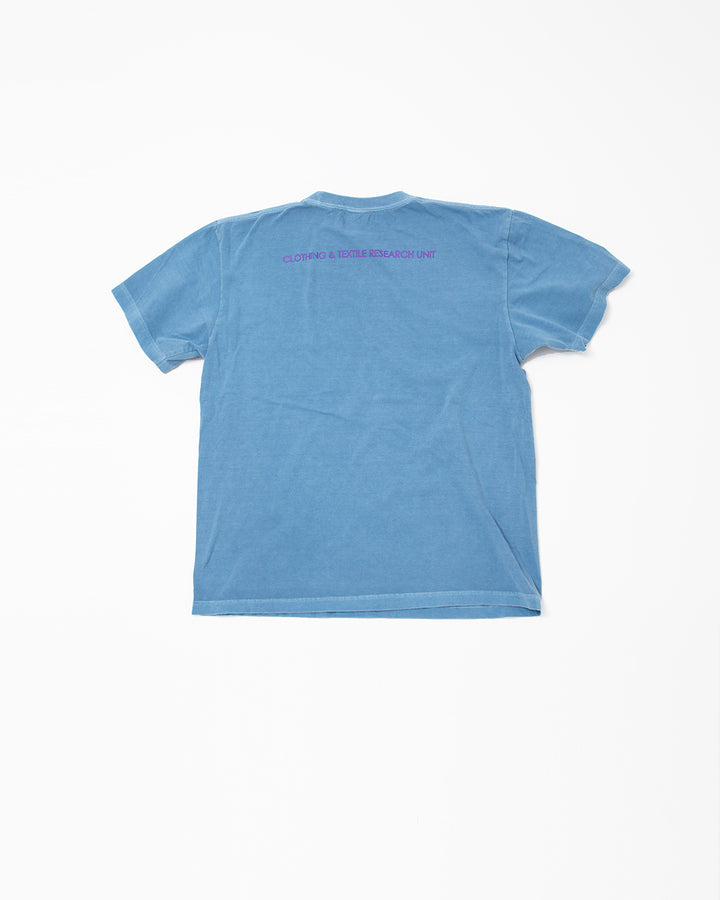 CT021・"THE CORONA UTILITY" LOGO EMBROIDERY TEE / Light Denim
