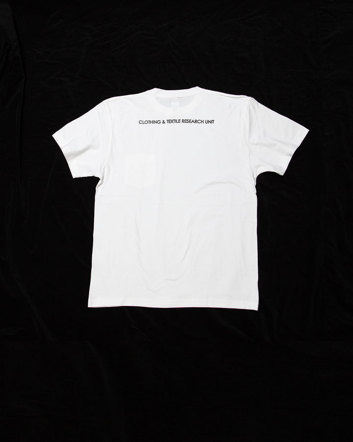 CT033 - LABEL POCKET TEE / White
