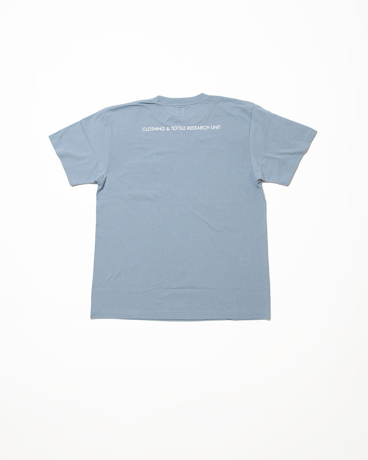 CT033 - LABEL POCKET TEE / Acid Blue