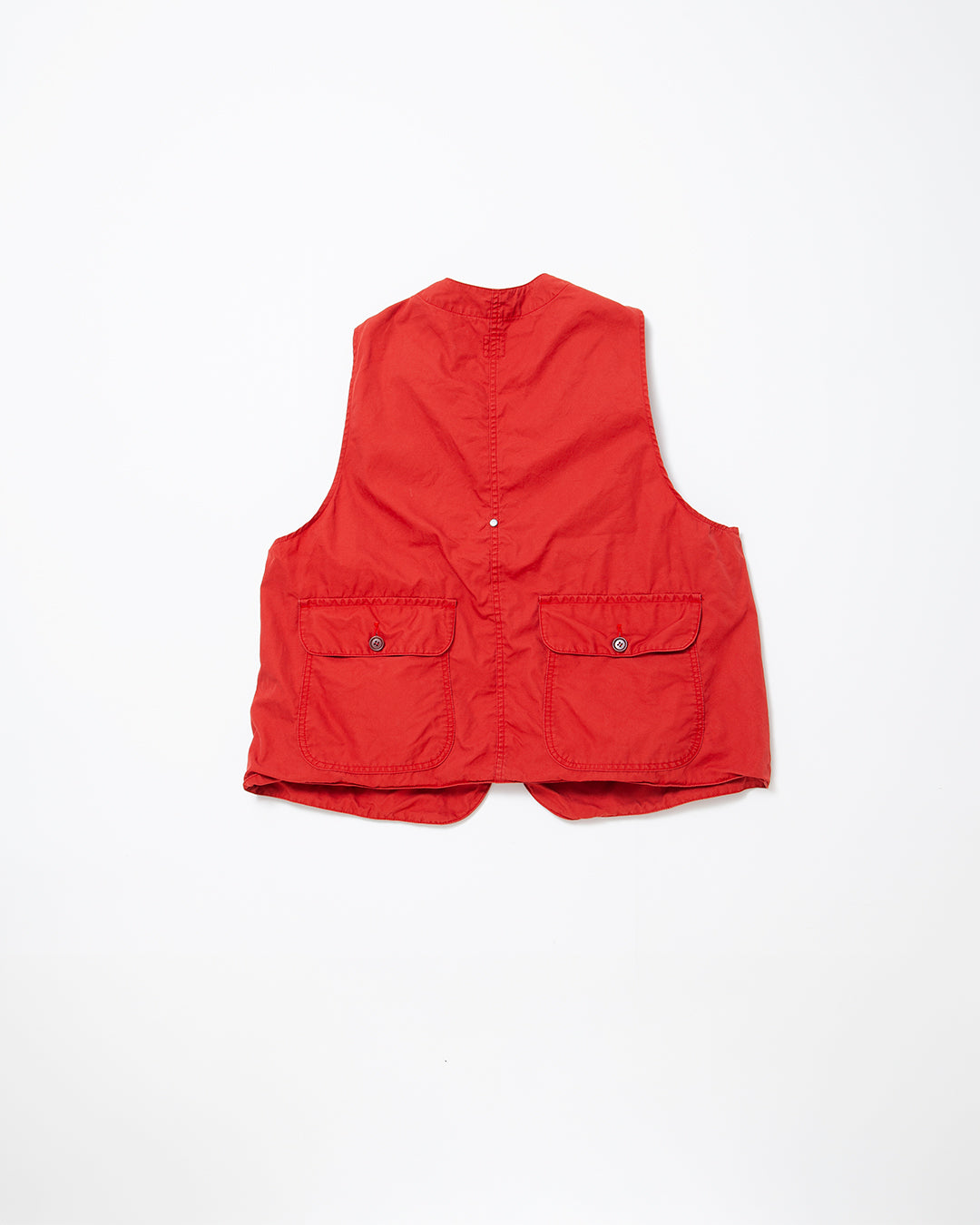 CV002 - CORONA・GAME VEST / Red w/ Bio-wash