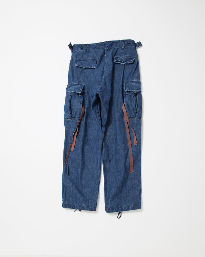 FATIGUE SLACKS - FP006・JUNGLE SLACKS / Indigo Denim