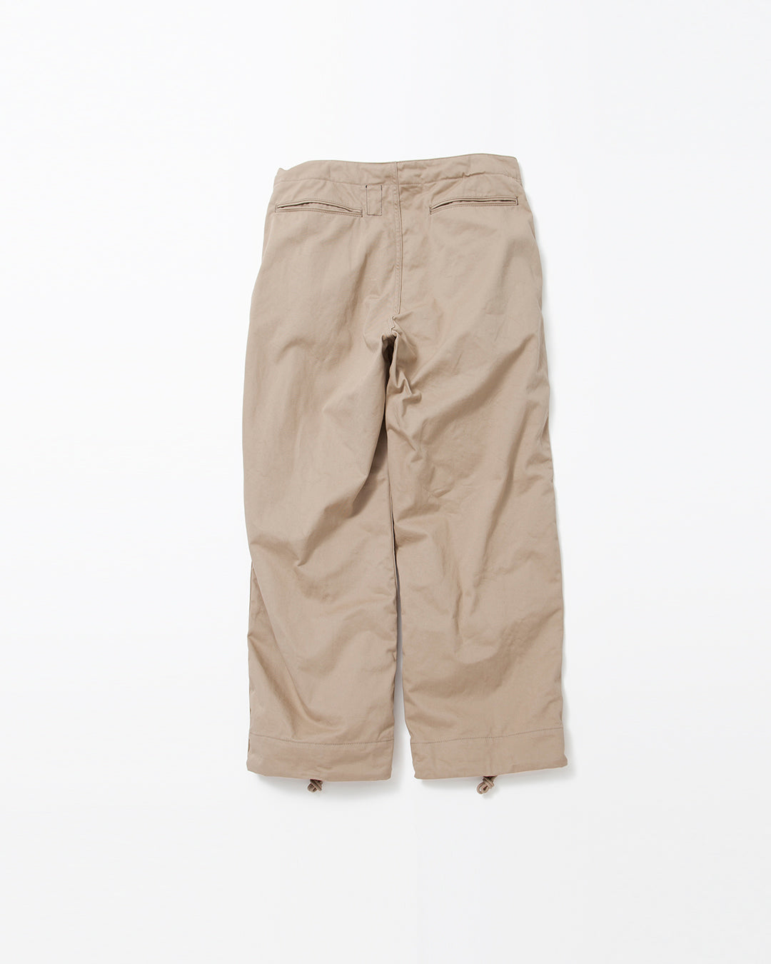 FP018・NAVY EASY SLACKS / Khaki