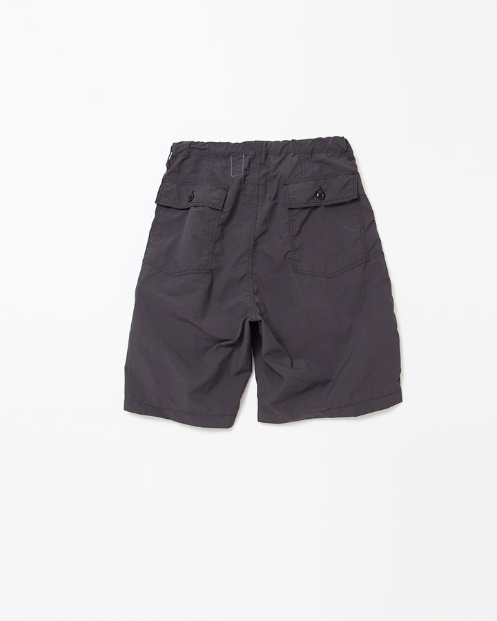 FP024S・UTILITY EASY SHORT SLACKS / Charcoal