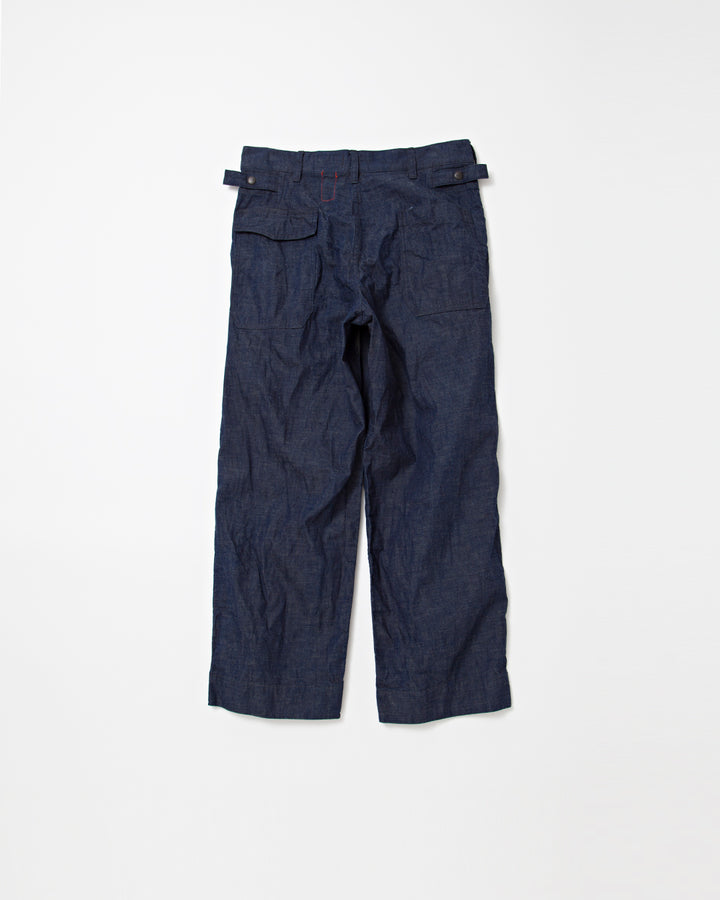 FP025・MECHANIC SLACKS / Indigo Denim