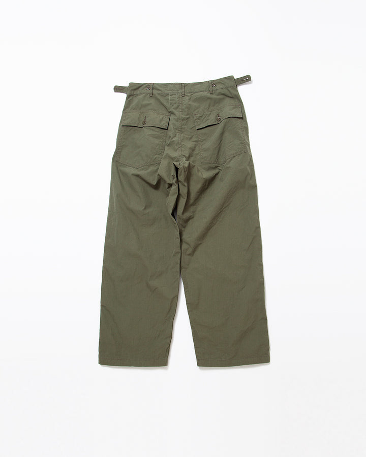 FP027 - M-47 UTILITY SLACKS / Olive Green w/ Bio-wash