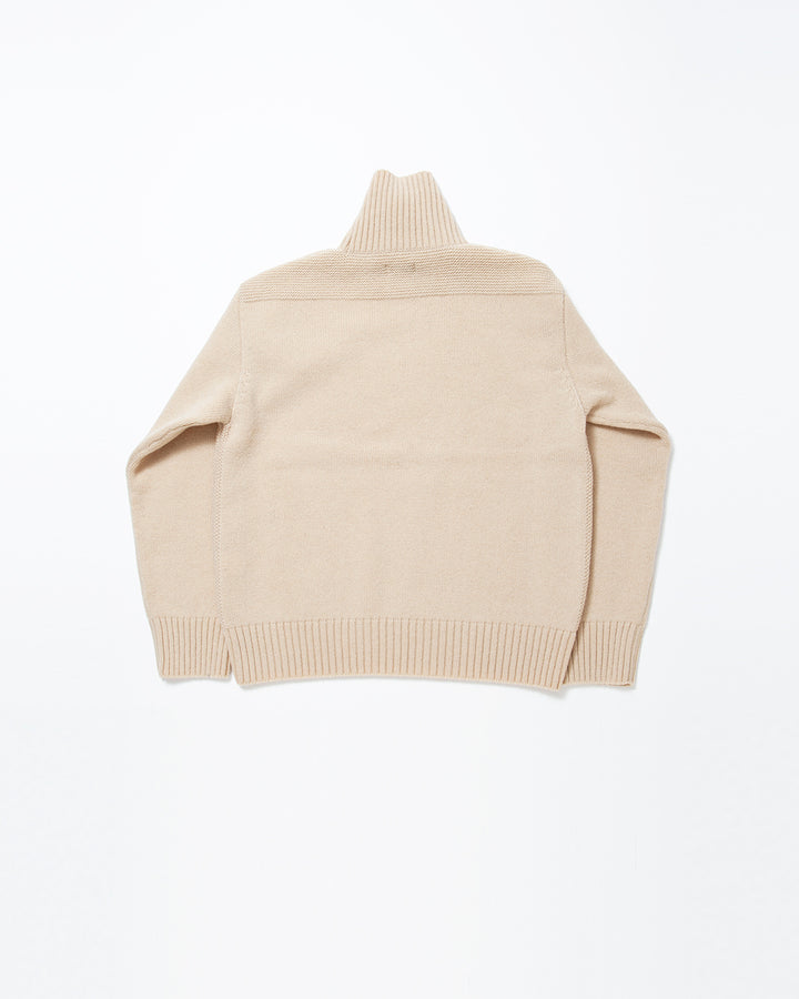 KN002 - KeyHole・NAVY TURTLE / Melange Natural