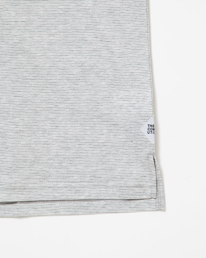 CC010  - BASIC POCKET TEE / Top Grey × White