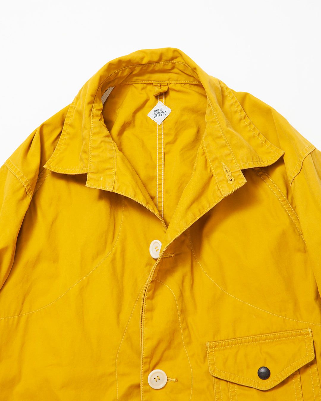 CJ001 - CORONA・GAME JACKET / Mustard w/ Bio-wash
