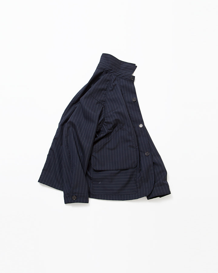 CJ001L・GAME JACKET LIGHT / Pinstripe on Navy