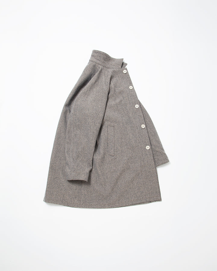 CJ027L - CORONA・UP DUSTER COAT / Melange Sand