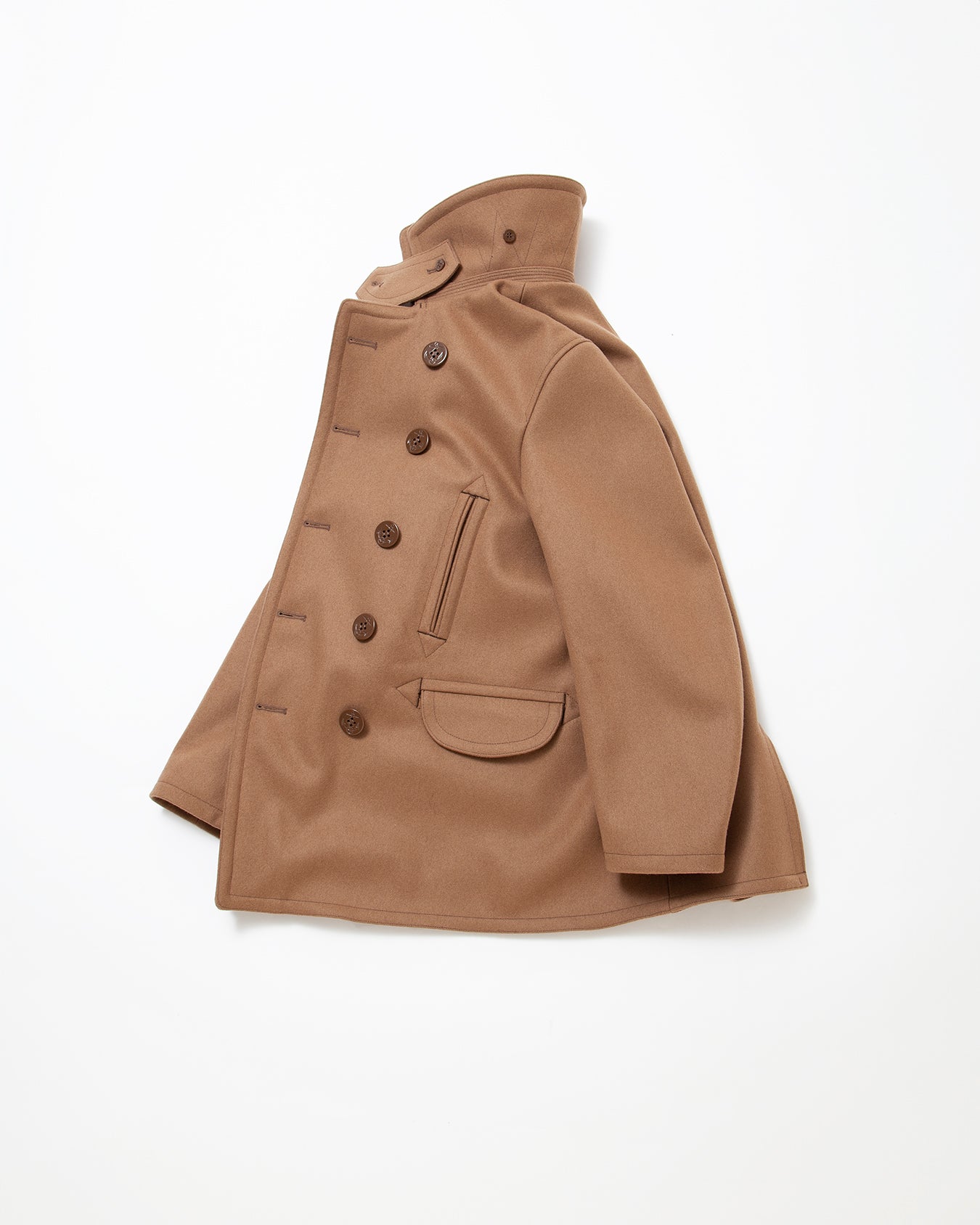 CJ067- SEAMEN'S COAT / Camel – THE CORONA UTILITY