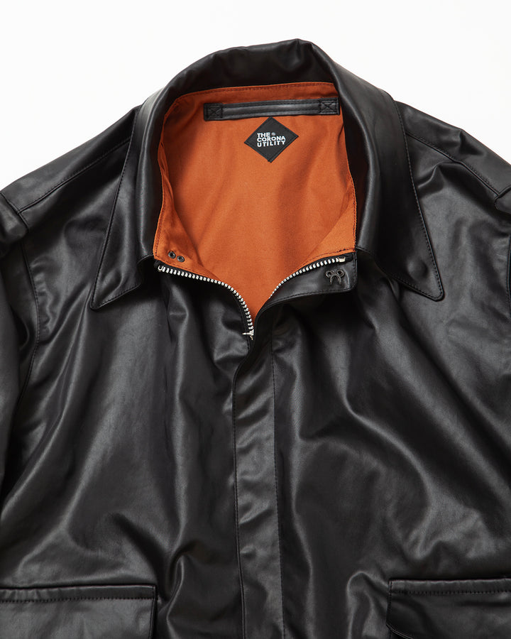 CJ077 - A-2 JACKET / Black