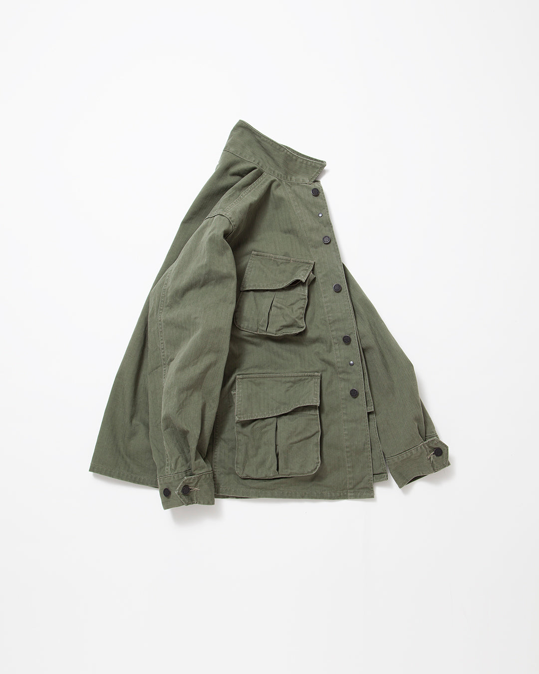 CJ096 - CORONA・JUNGLE JACKET / Light OG w/Bio-wash