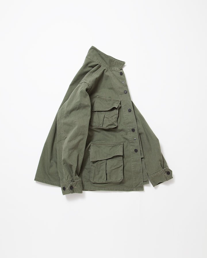 CJ096 - CORONA・JUNGLE JACKET / Light OG w/Bio-wash