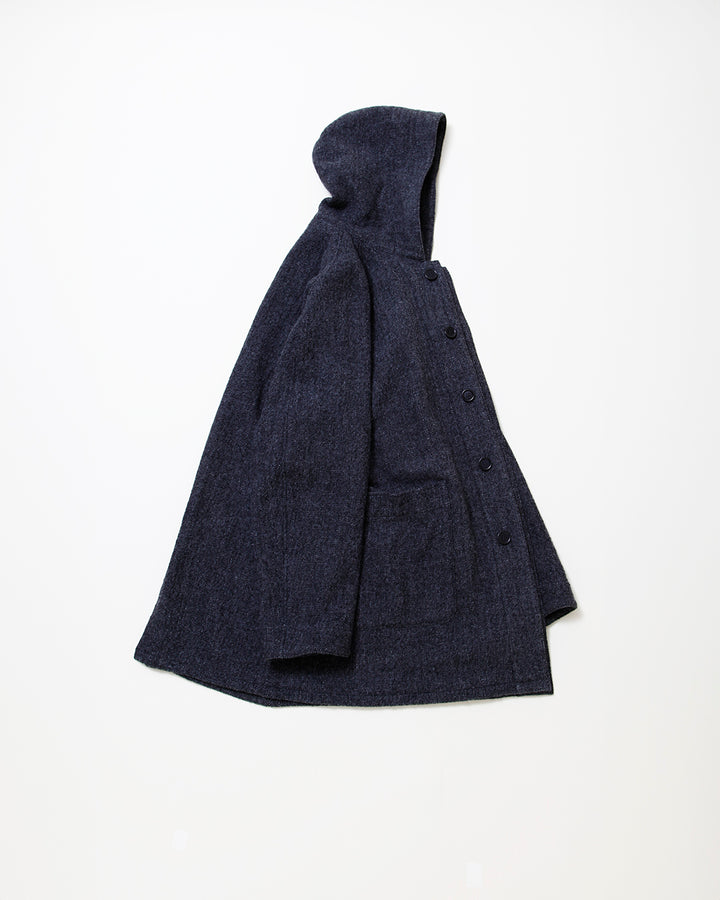 CJ127 - CORONA・UP DUSTER PARKA COAT / Charcoal