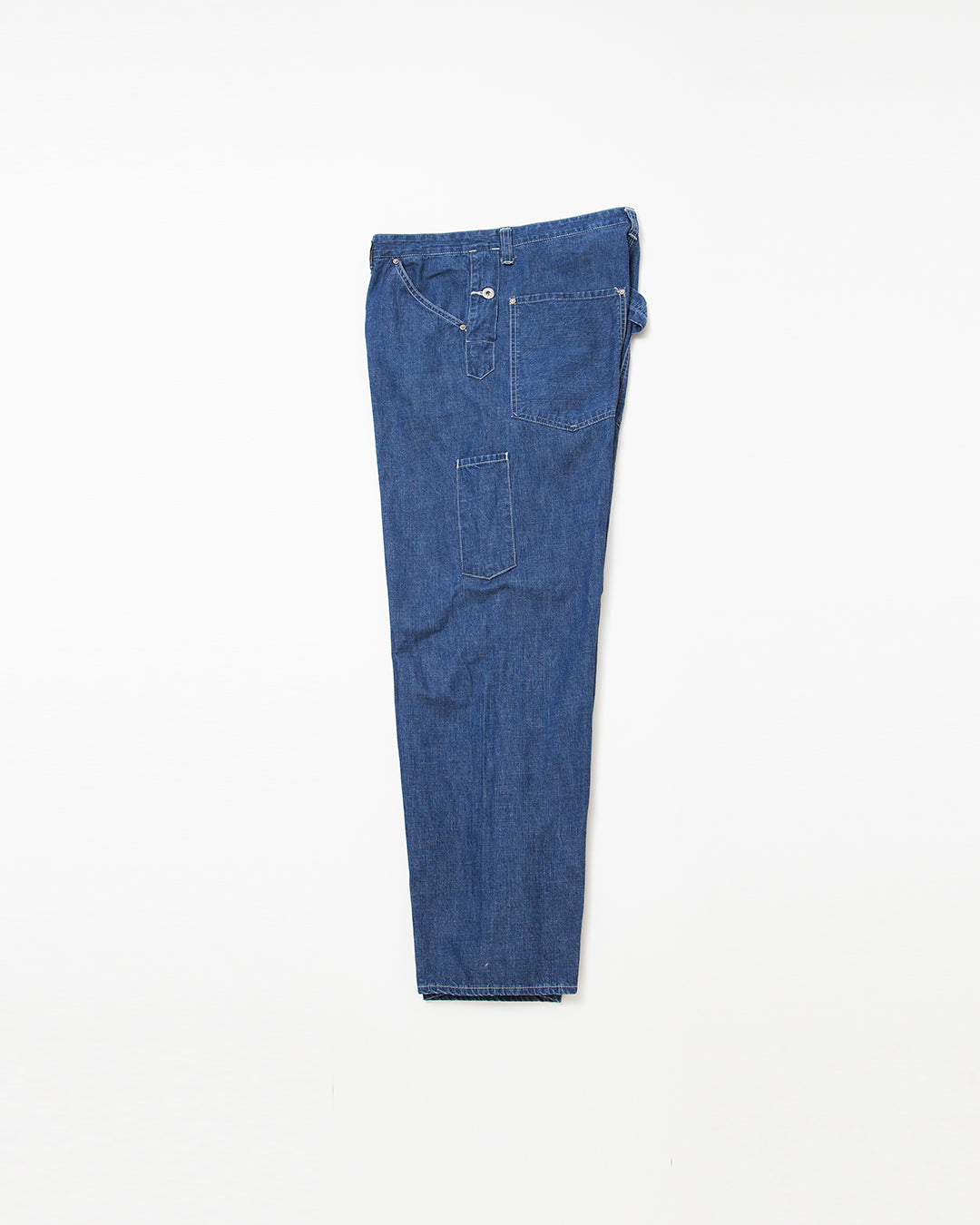 CP011・HALF O'ALLS / Indigo Denim w/ Stone Bio Wash