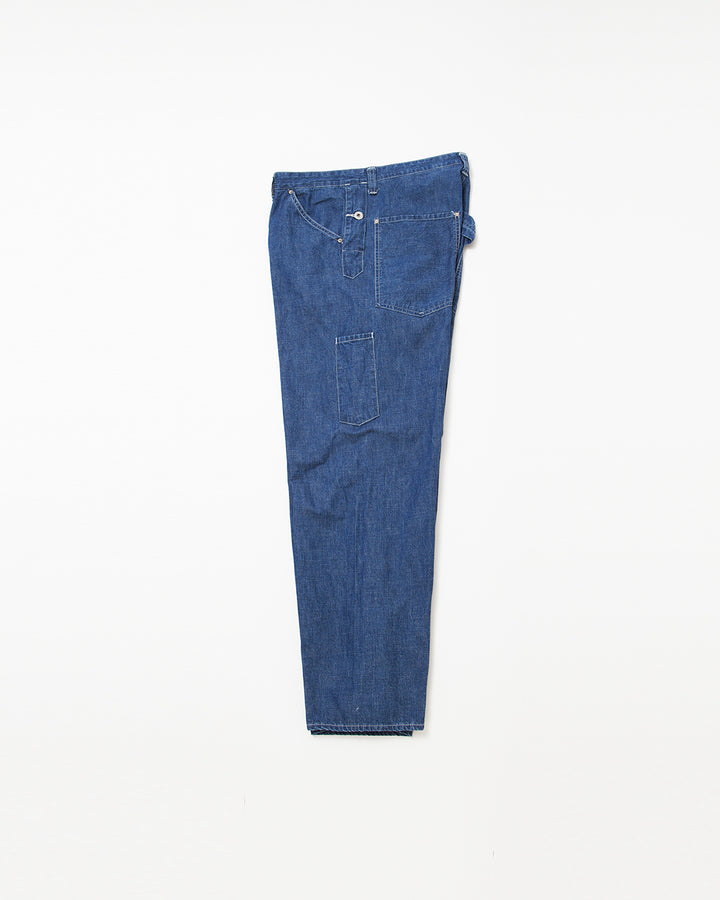 CP011・HALF O'ALLS / Indigo Denim w/ Stone Bio Wash