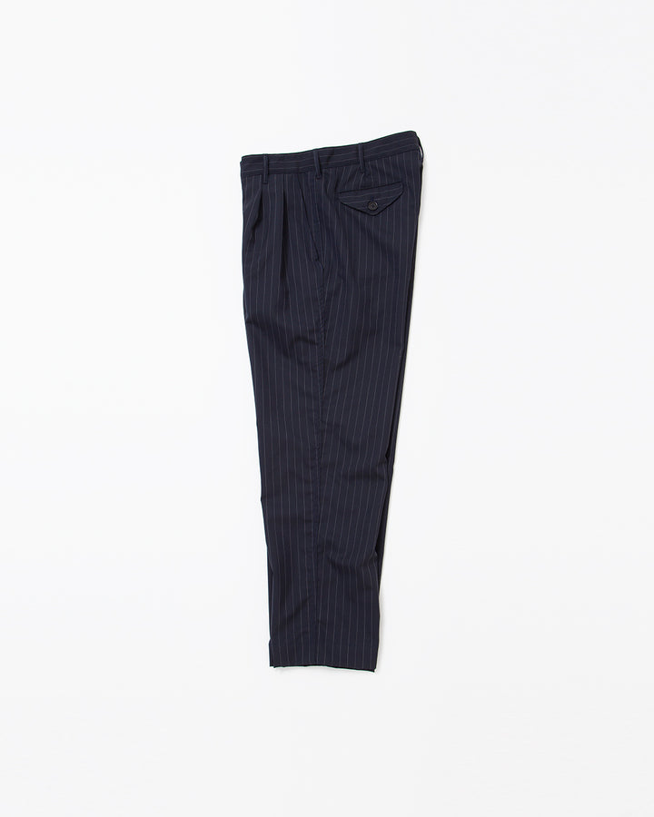 CP026・2T DESERT SLACKS / Pinstripe on Navy