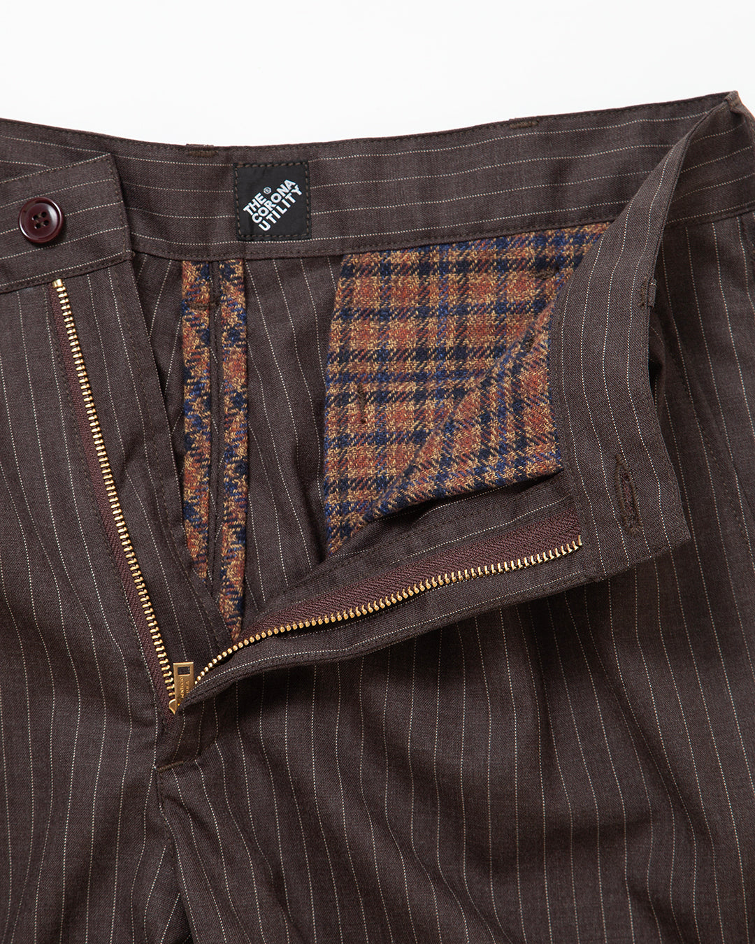 CP026 - 2T DESERT SLACKS / Brown Stripe