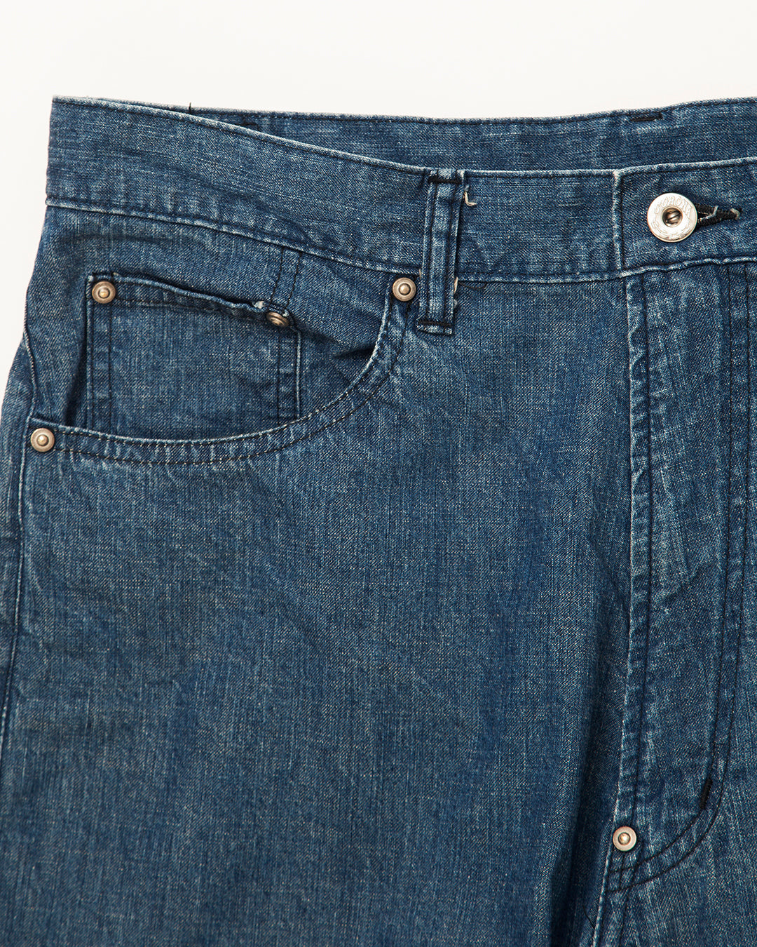 CP027・NEW JERSEY / Indigo Denim w/ Stone Bio Wash