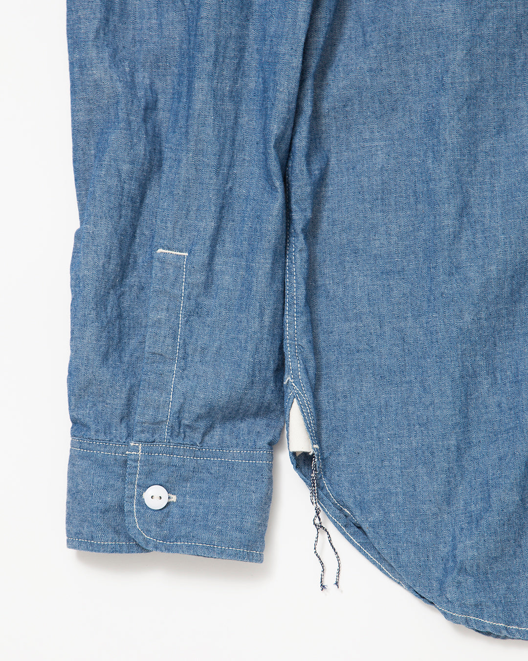 CS001 - NAVY 1POCKET SHIRT / Blue Chambray
