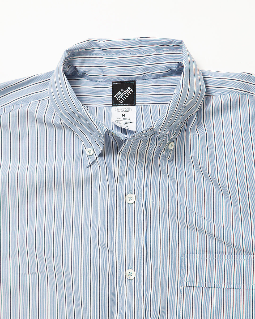 CS005 - W.C.W SHIRT PULLOVER / Blue × Charcoal