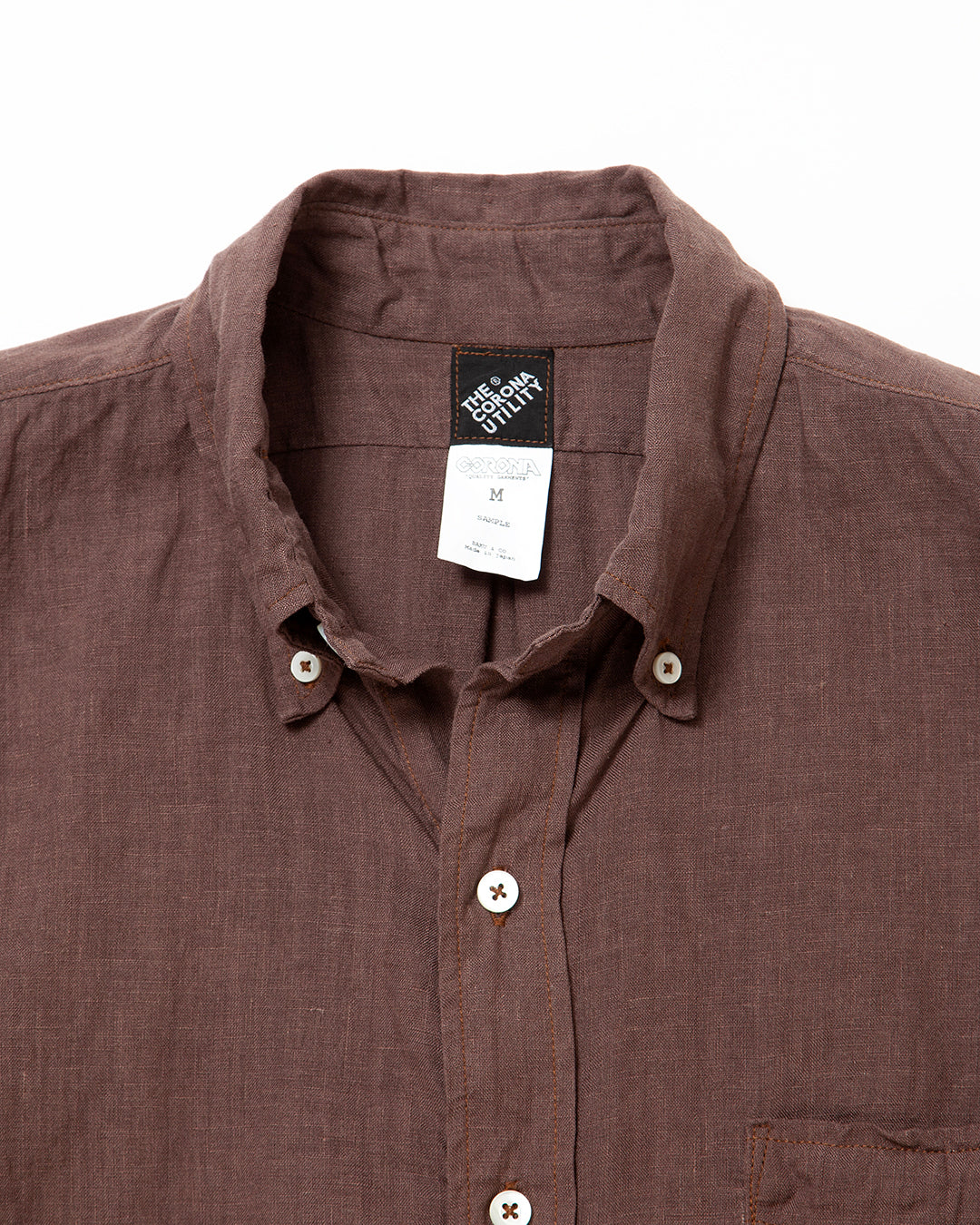 CS005S - W.C.W SHIRT PULLOVER S/S / Brown