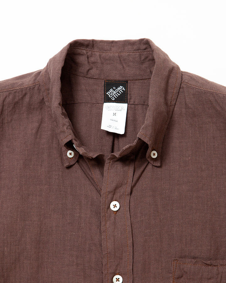 CS005S - W.C.W SHIRT PULLOVER S/S / Brown