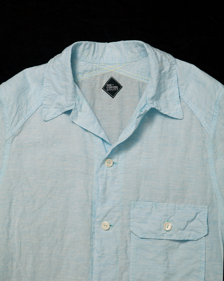 CS011S - CORONA・UTILITY FIELD SHIRT / Blue
