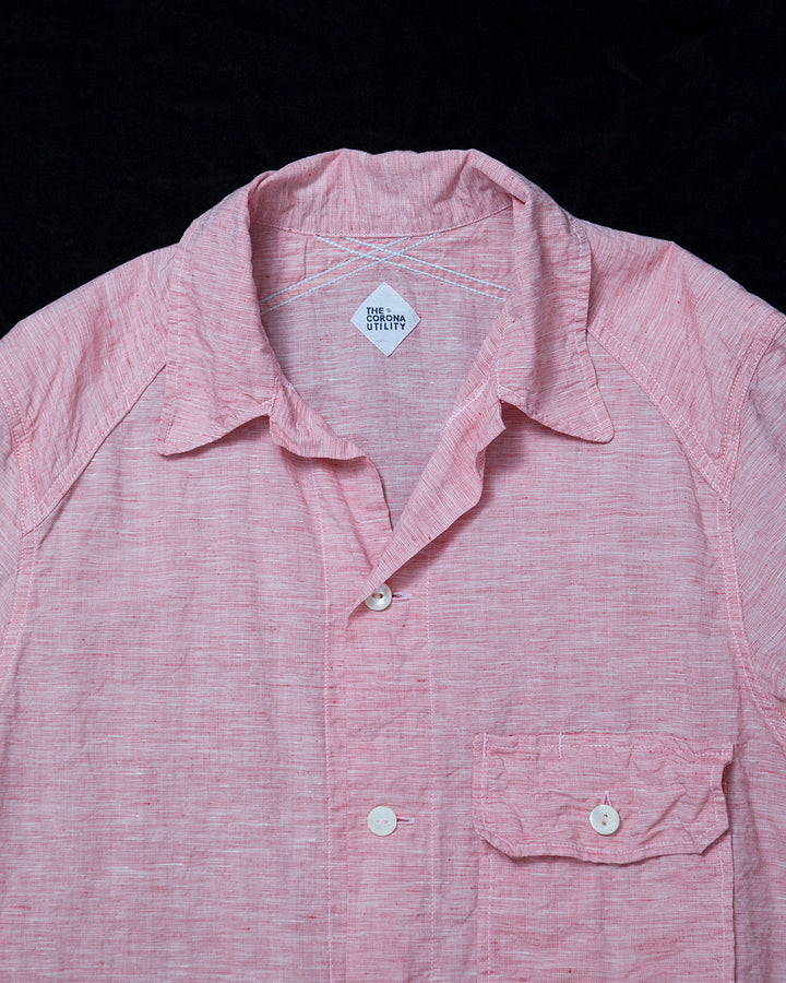 CS011S - CORONA・UTILITY FIELD SHIRT / Red