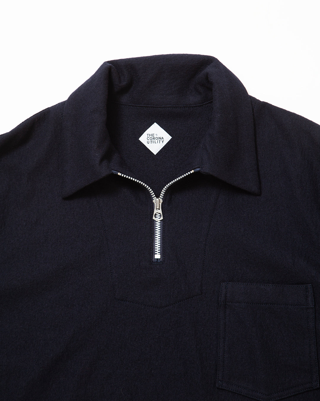 CSJ006 - CORONA・HALF ZIP SAILOR JACKET / Navy