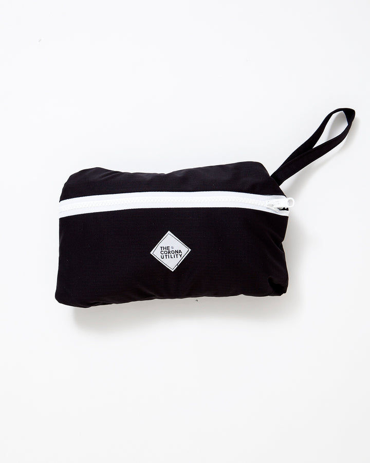 CT023・"BEACH ESSENTIAL" PACKABLE TEE / Black