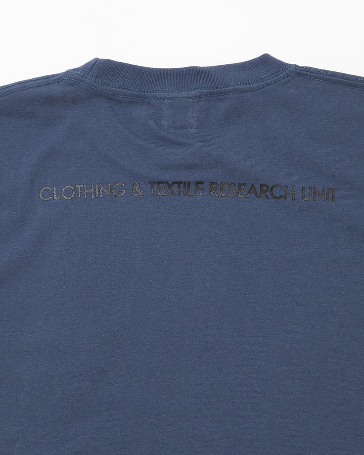 CT033 - LABEL POCKET TEE / Hazy Navy