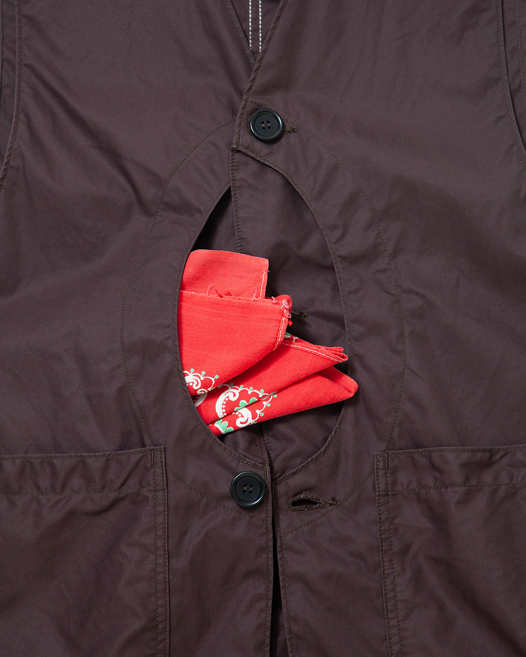 CV002 - CORONA・GAME VEST / Dark Brown