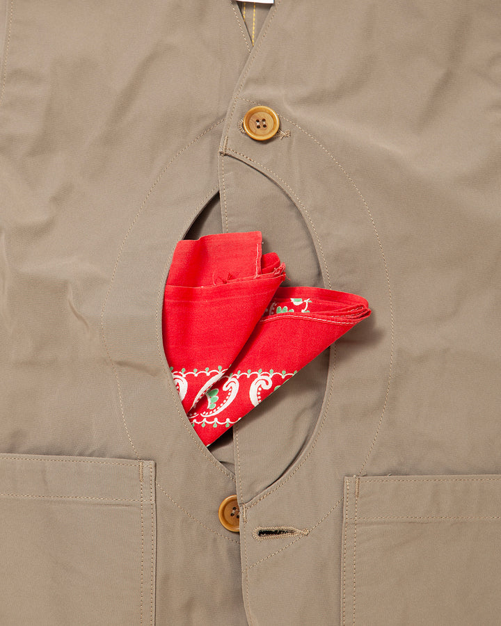 CV002 - CORONA・GAME VEST / Beige Khaki