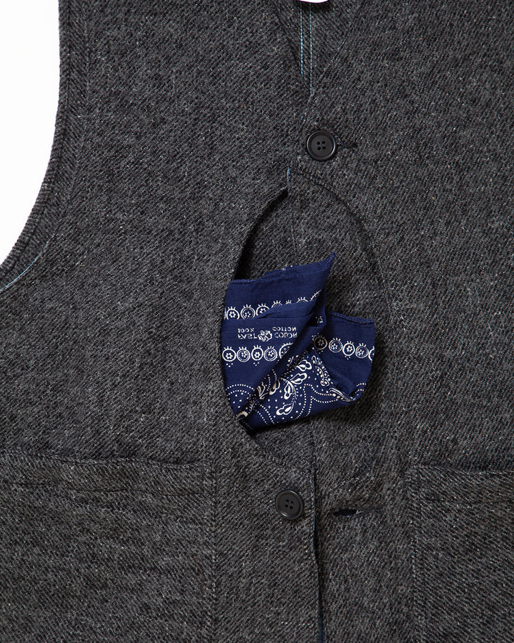 CV002 - CORONA・GAME VEST / Top Charcoal