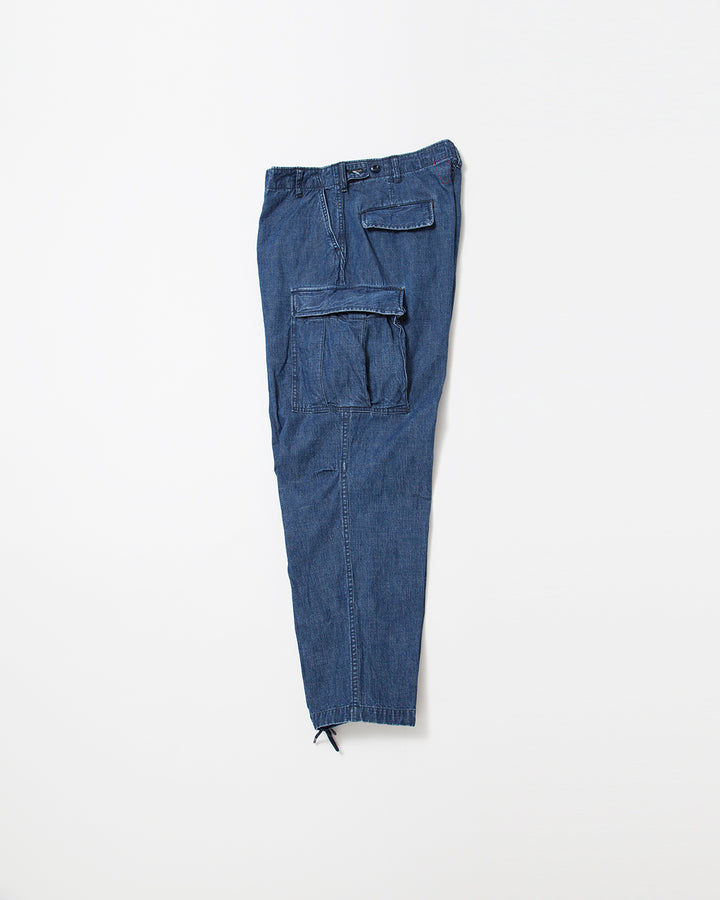 FP006・JUNGLE SLACKS / Indigo Denim