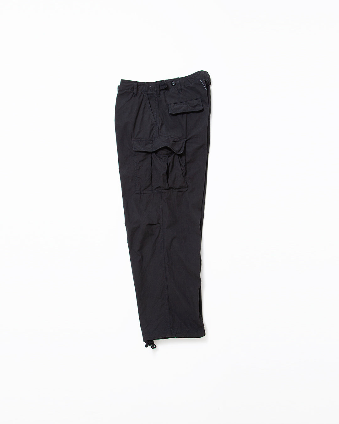 FP006 - JUNGLE SLACKS / Black w/ Bio-wash