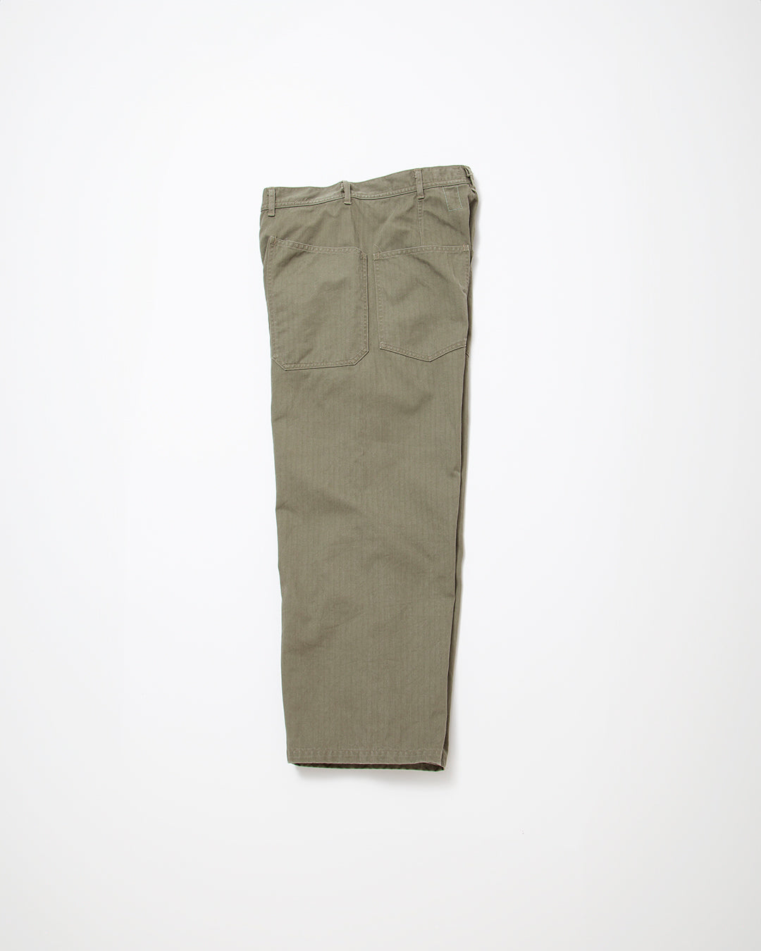 FP015・UTILITY NAVY SLACKS / Light OG w/ Bio-wash