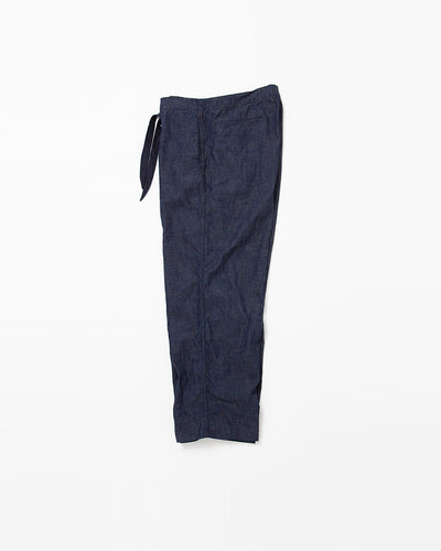 FATIGUE SLACKS - NAVY EASY SLACKS / Indigo Denim
