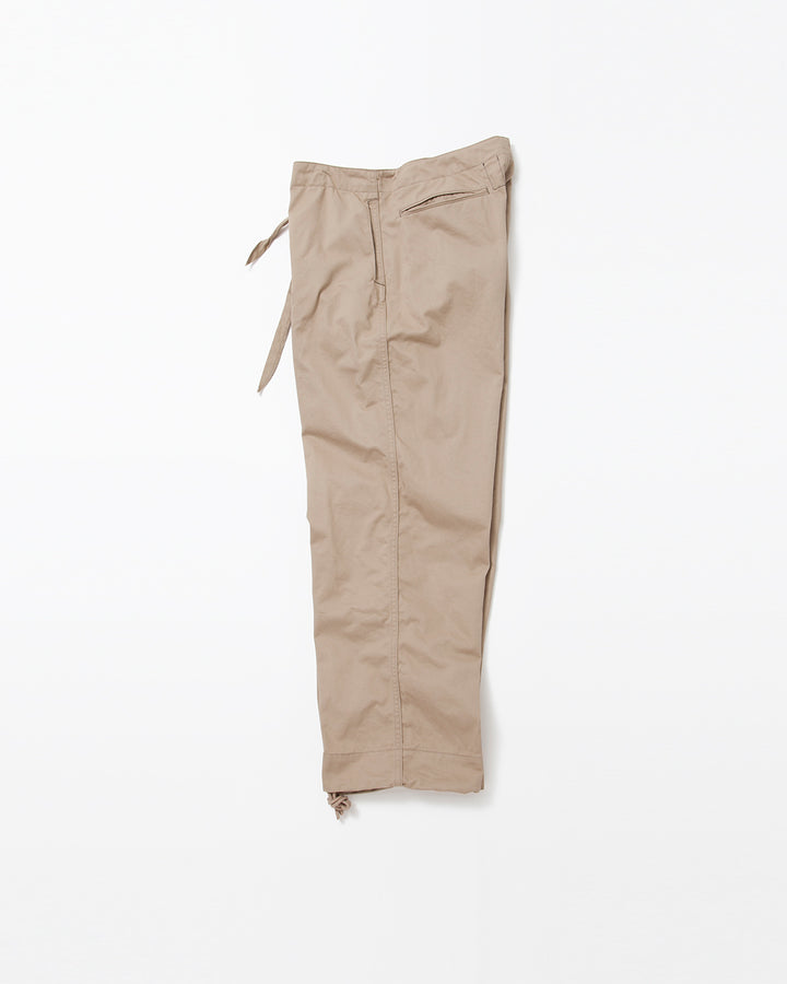 FP018・NAVY EASY SLACKS / Khaki