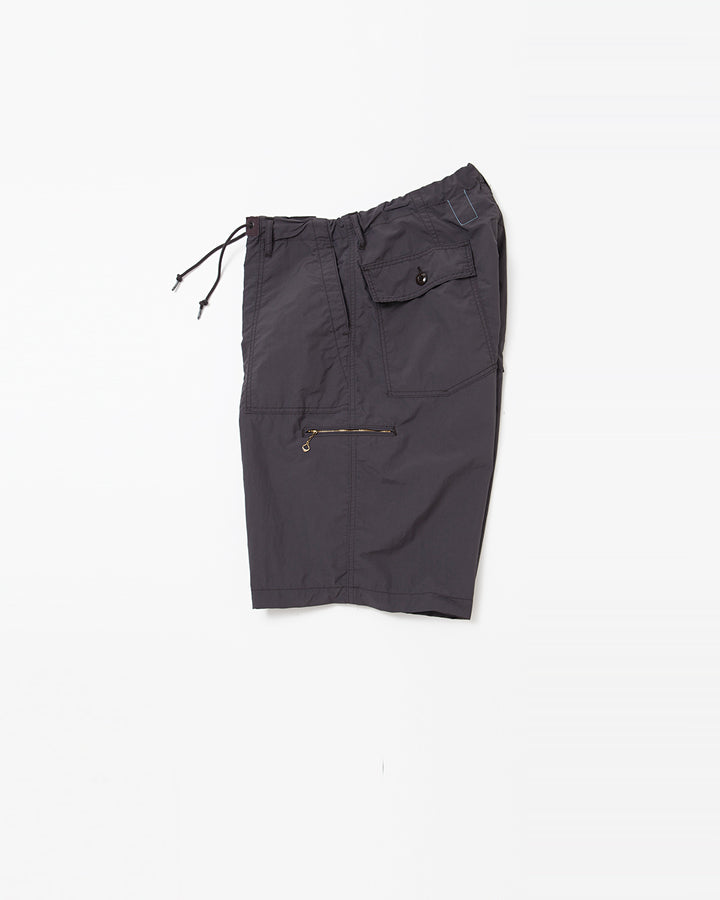 FP024S・UTILITY EASY SHORT SLACKS / Charcoal