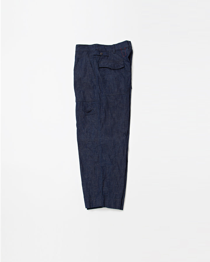 FP025・MECHANIC SLACKS / Indigo Denim