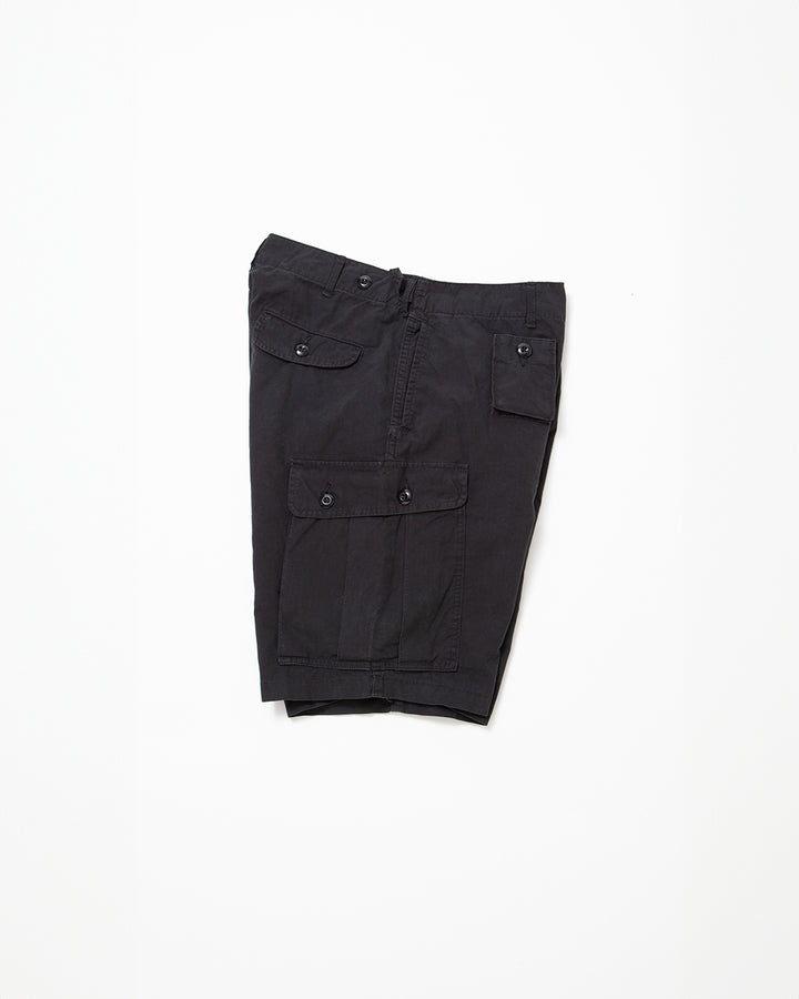 FP030 - a-1 clothing × FATIGUE SLACKS・ROYAL TAILOR・B.D.U SHORT SLACKS / Black