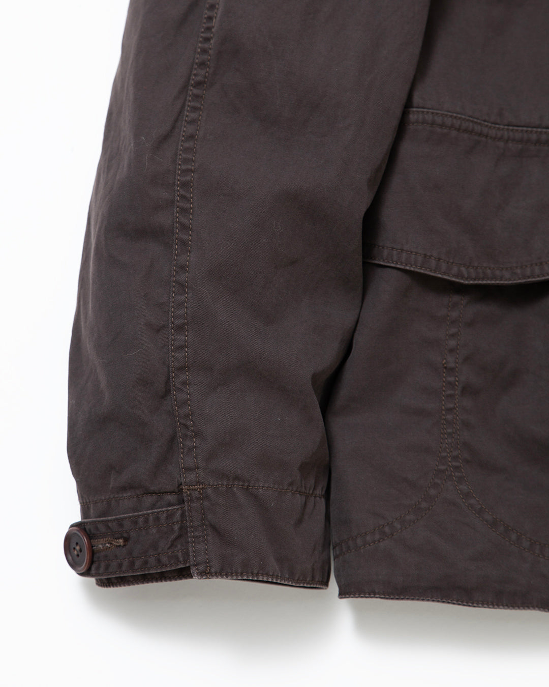 CJ001 - CORONA・GAME JACKET / Chocolate Brown w/ Bio-wash